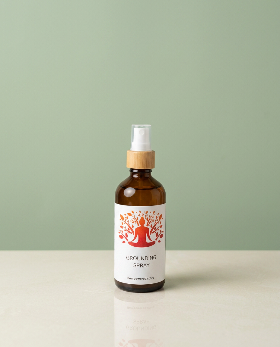 Grounding Spray — sage card