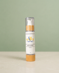 Blue Lotus & Chamomile Face Cream on sage background