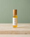 Sacral Chakra Roll-On Blend on sage background